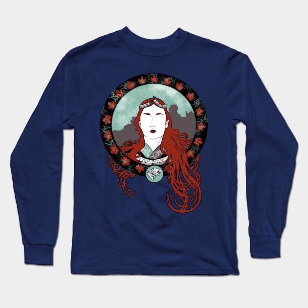 Ice queen Long Sleeve T-Shirt by Sam18artworks